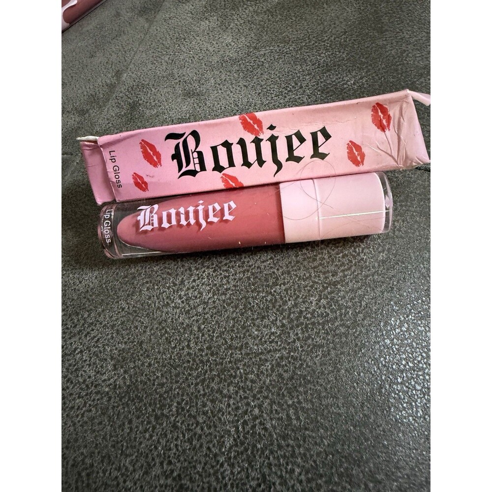 Boujee Lip Gloss “Bratz” Pink/Nude Shade – With Original Box
